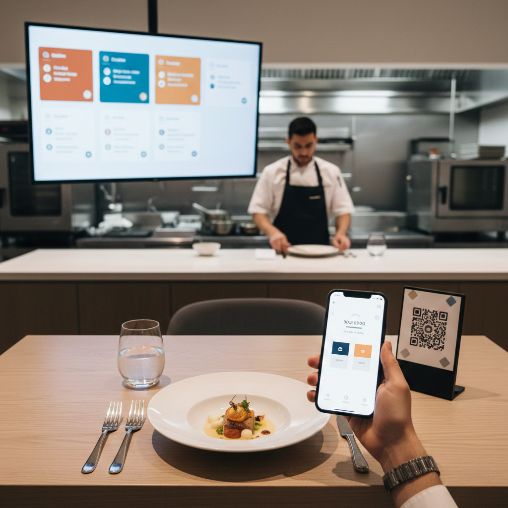 Restoranlarda QR Kod ile Masadan Sipariş Vermenin Faydaları